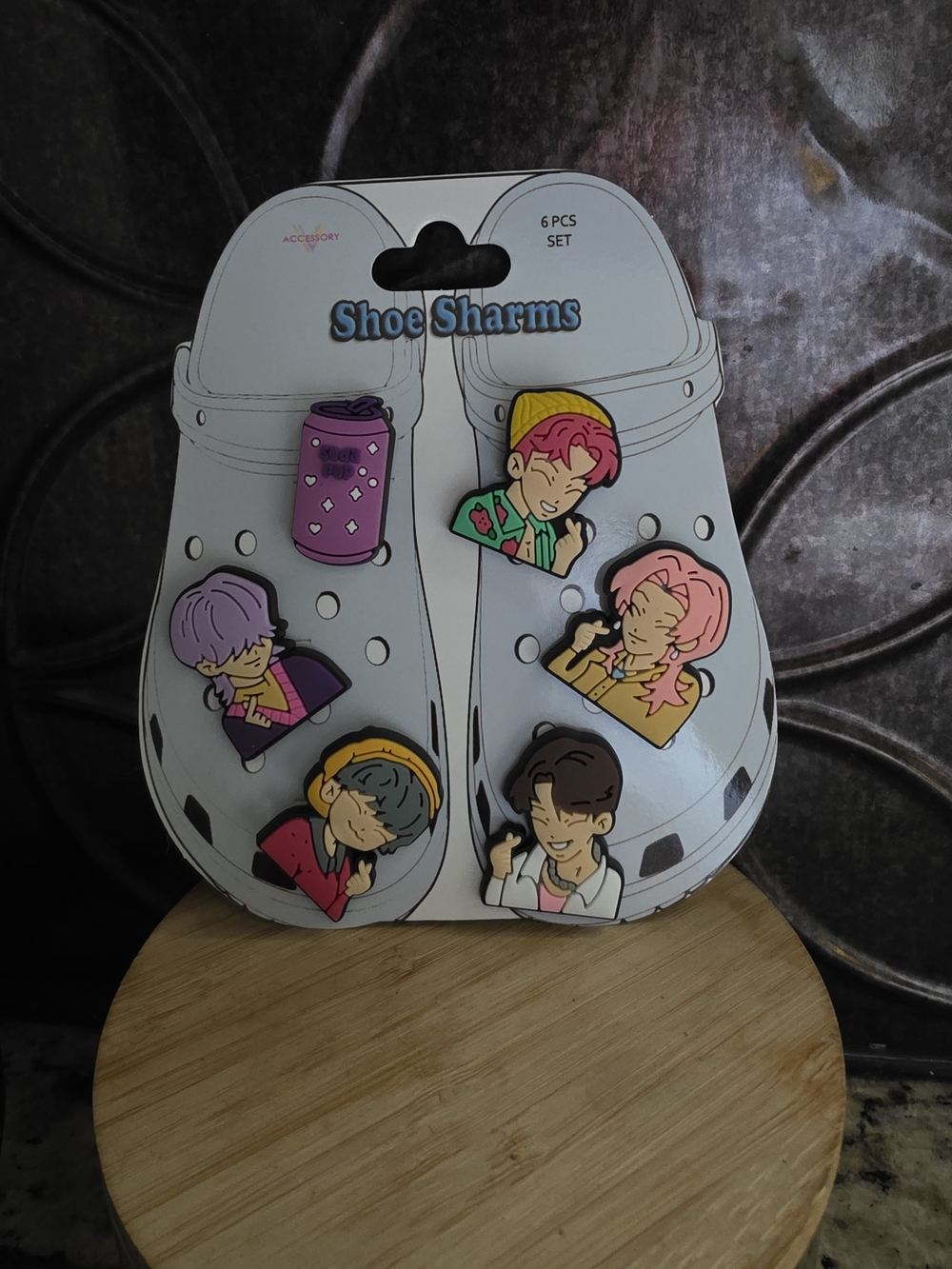 Kpop Demon Hunters Crocs/Bogg Bag Charm-Jinu